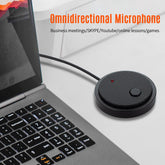 USB Kablolu Taşınabilir Tuşlu Konferans Mikrofonu Bilgisayar Uyumlu